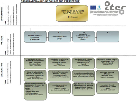 Organization and functions of the partnership